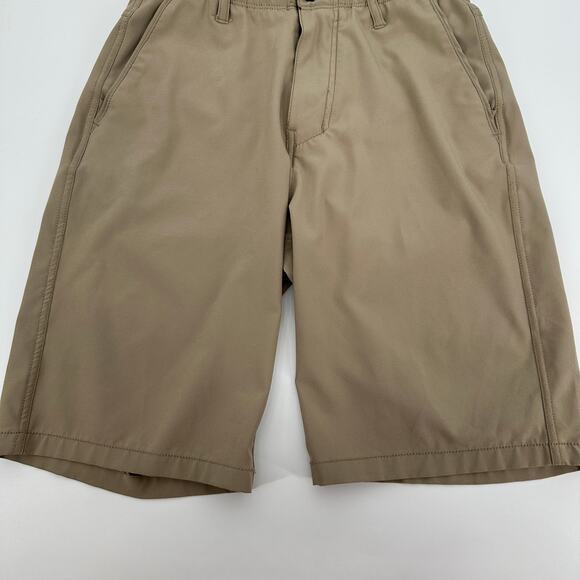 Hurley For Buckle Breathable Stretch Short 10' Inseam Khaki Stretch Mens 28 - Picture 6 of 11
